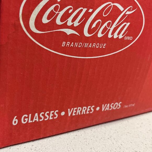 Vintage 1997 Coca-Cola Winter Baby Polar Cub and Seal Glasses Christmas 16 oz Tu - Picture 5 of 7